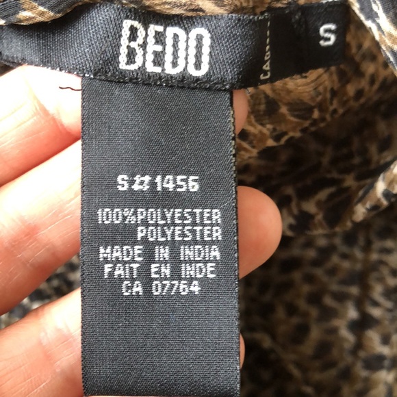 Bedo chiffon leopard blouse - Picture 7 of 7